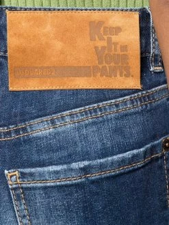 Dsquared2 jean Sharpei à effet délavé