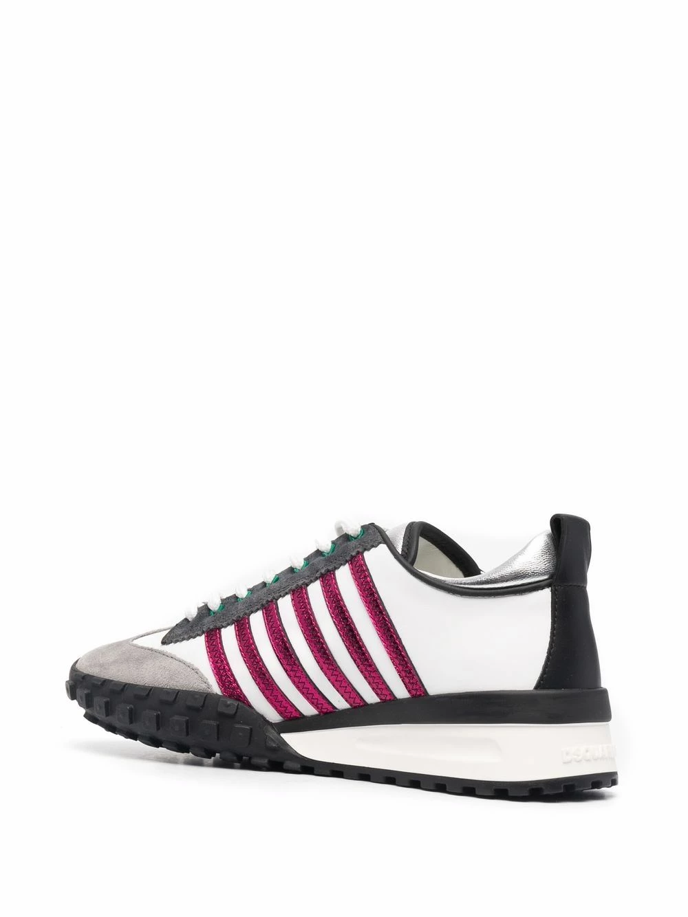 Dsquared2 Prix Compétitif Baskets à détails rayés femme 5 Dsquared2 baskets à détails rayés