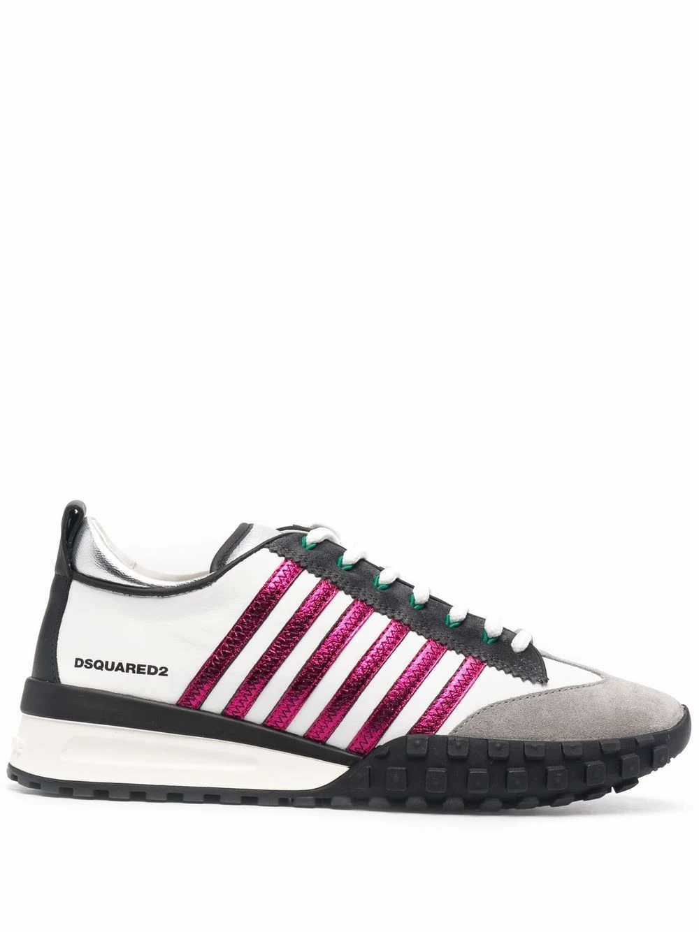 Dsquared2 Prix Compétitif Baskets à détails rayés femme 3 Dsquared2 baskets à détails rayés