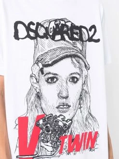 Dsquared2 t-shirt à imprimé graphique