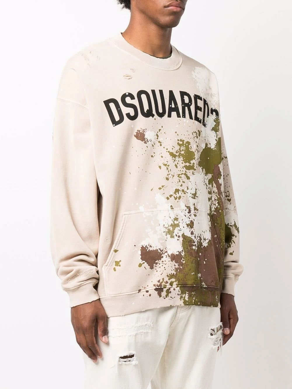 Vendre-Réclame Dsquared2 Sweat à logo imprimé sweats homme 5 Dsquared2 sweat à logo imprimé