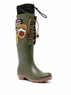 Dsquared2 bottes imperméable à patchs