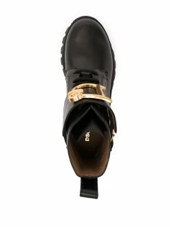 Dsquared2 bottines à plaque logo