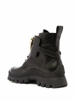 Dsquared2 bottines à plaque logo