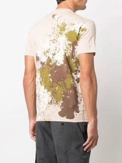 Dsquared2 t-shirt à effet taches de peinture