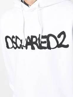 Dsquared2 hoodie à logo imprimé