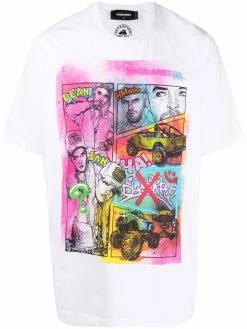 Dsquared2 t-shirt à imprimé graphique
