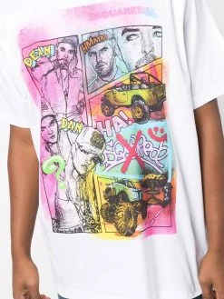 Dsquared2 t-shirt à imprimé graphique