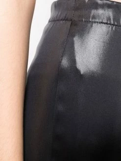 Dsquared2 legging fuseau en cuir artificiel