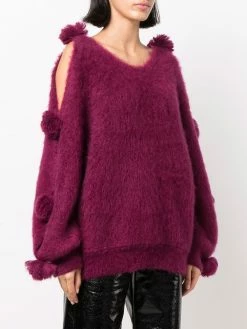 Dsquared2 pull oversize à détail de pompon