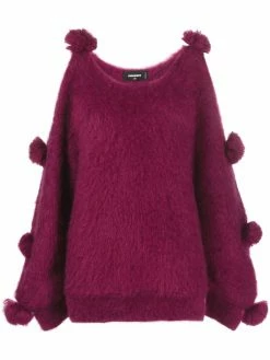Dsquared2 pull oversize à détail de pompon