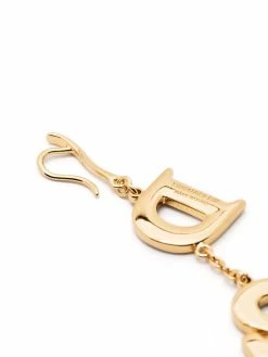 Dsquared2 boucles d'oreilles à pendentif logo