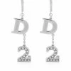 Dsquared2 boucles d'oreilles à pendentif logo