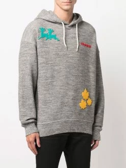 Dsquared2 hoodie à patch logo