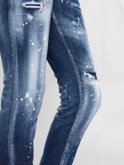 Dsquared2 Jean skinny à effet usé Prix Imbattable jeans skinny femme 12 Dsquared2 jean skinny à effet usé