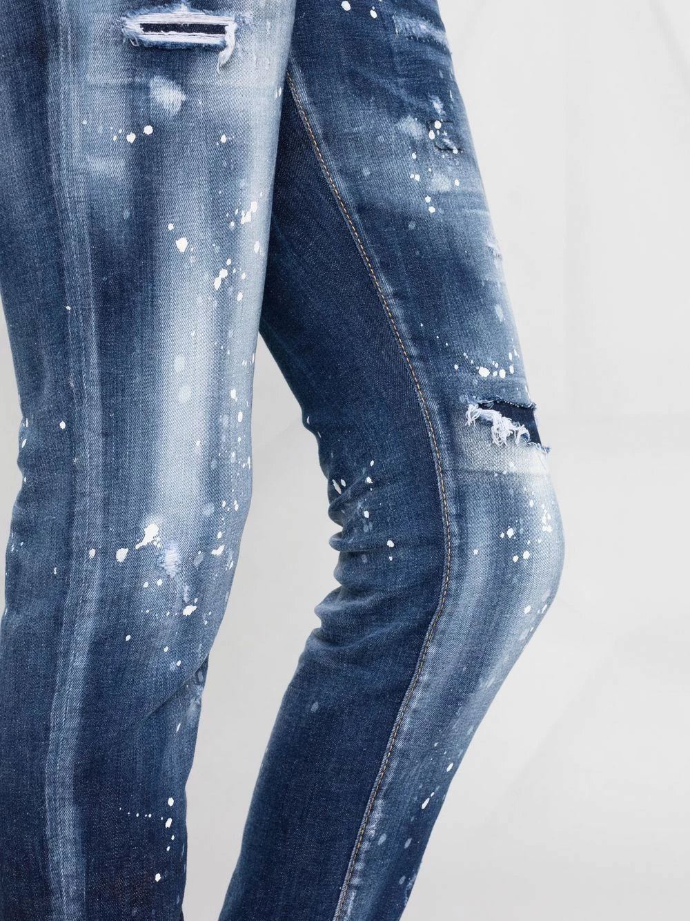 Dsquared2 Jean skinny à effet usé Prix Imbattable jeans skinny femme 5 Dsquared2 jean skinny à effet usé