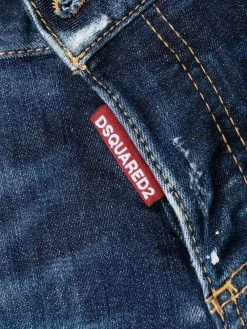 Dsquared2 Jean skinny à effet usé Prix Imbattable jeans skinny femme 17 Dsquared2 jean skinny à effet usé