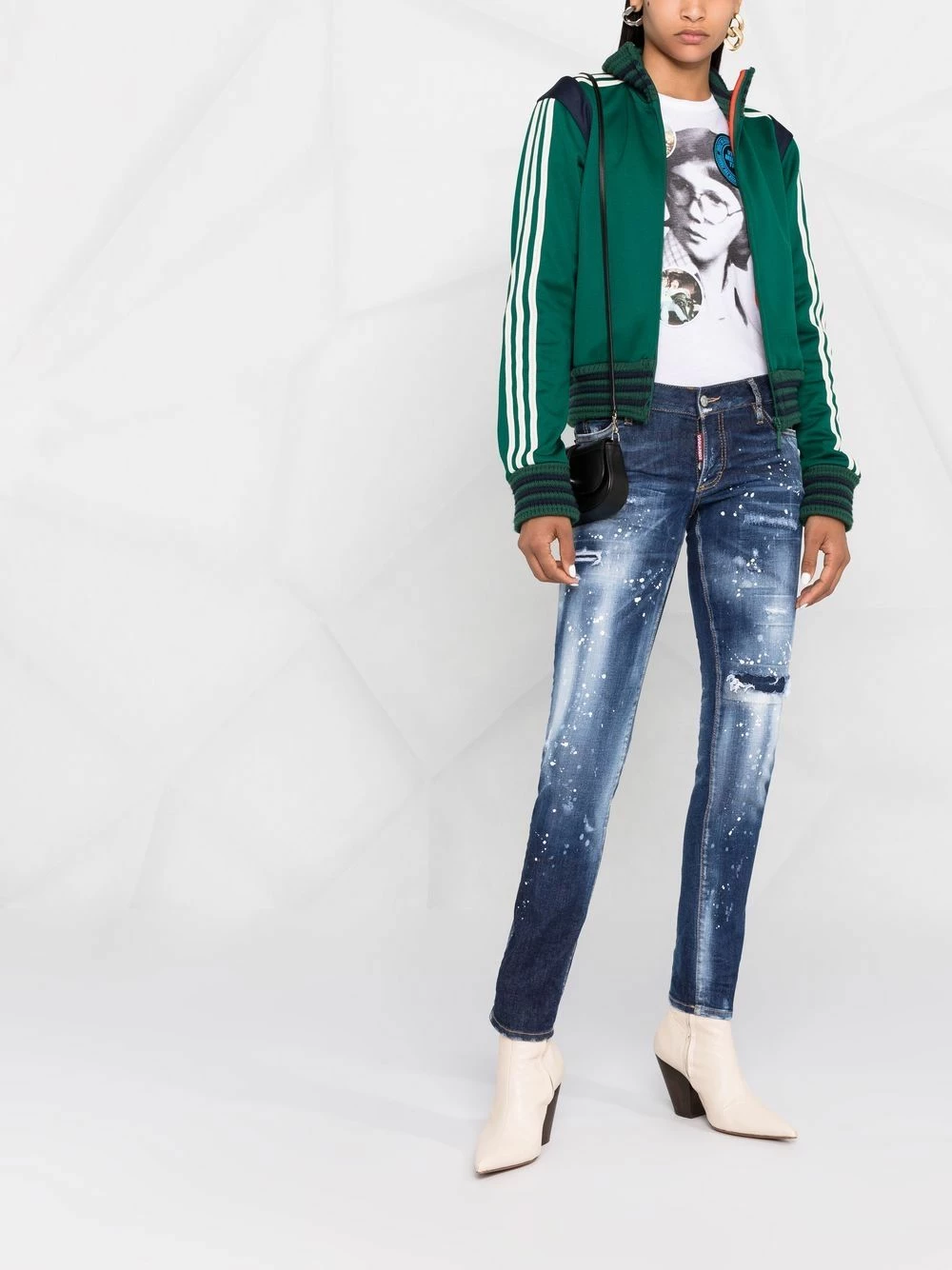 Dsquared2 Jean skinny à effet usé Prix Imbattable jeans skinny femme 4 Dsquared2 jean skinny à effet usé