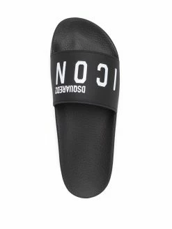 Dsquared2 claquettes à imprimé Icon