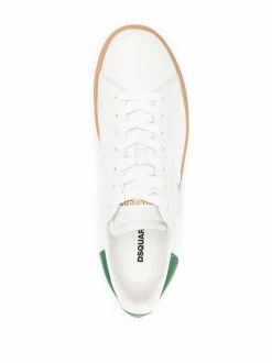 Prix Distinctifs Dsquared2 Baskets lacées à logo imprimé baskets basses homme 9 Dsquared2 baskets lacées à logo imprimé