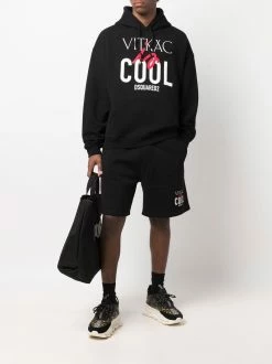 Dsquared2 short de sport à logo imprimé