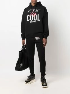 Dsquared2 pantalon de jogging à logo imprimé