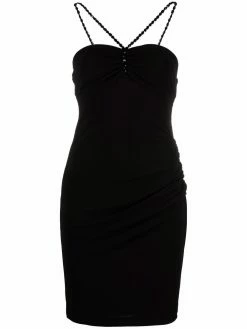 Dsquared2 robe courte à ornements