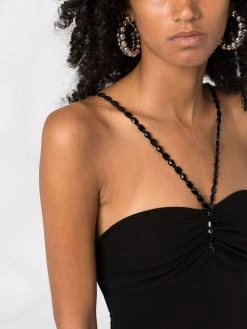 Dsquared2 robe courte à ornements