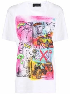 Dsquared2 t-shirt à imprimé graphique