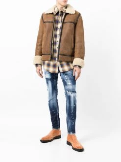 Dsquared2 chemise à carreaux