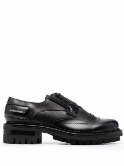Dsquared2 derbies en cuir poli