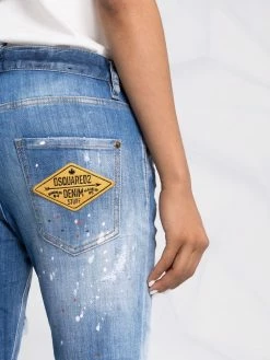 Dsquared2 jean à effet usé