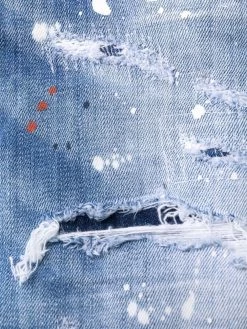 Dsquared2 jean à effet usé