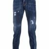 Dsquared2 jean Cool Guy à effet usé
