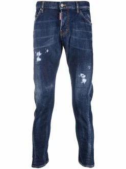 Dsquared2 jean Cool Guy à effet usé