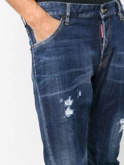 Dsquared2 jean Cool Guy à effet usé