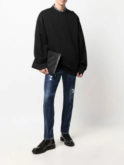 Dsquared2 jean Cool Guy à effet usé