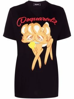 Dsquared2 t-shirt à logo imprimé