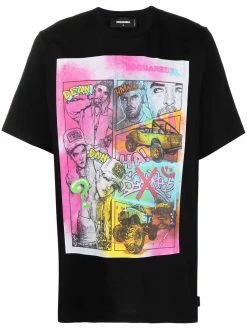 Dsquared2 t-shirt à imprimé graphique