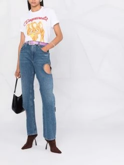 Dsquared2 t-shirt à logo imprimé