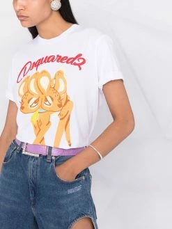 Dsquared2 t-shirt à logo imprimé