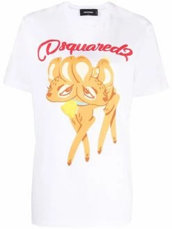 Dsquared2 t-shirt à logo imprimé