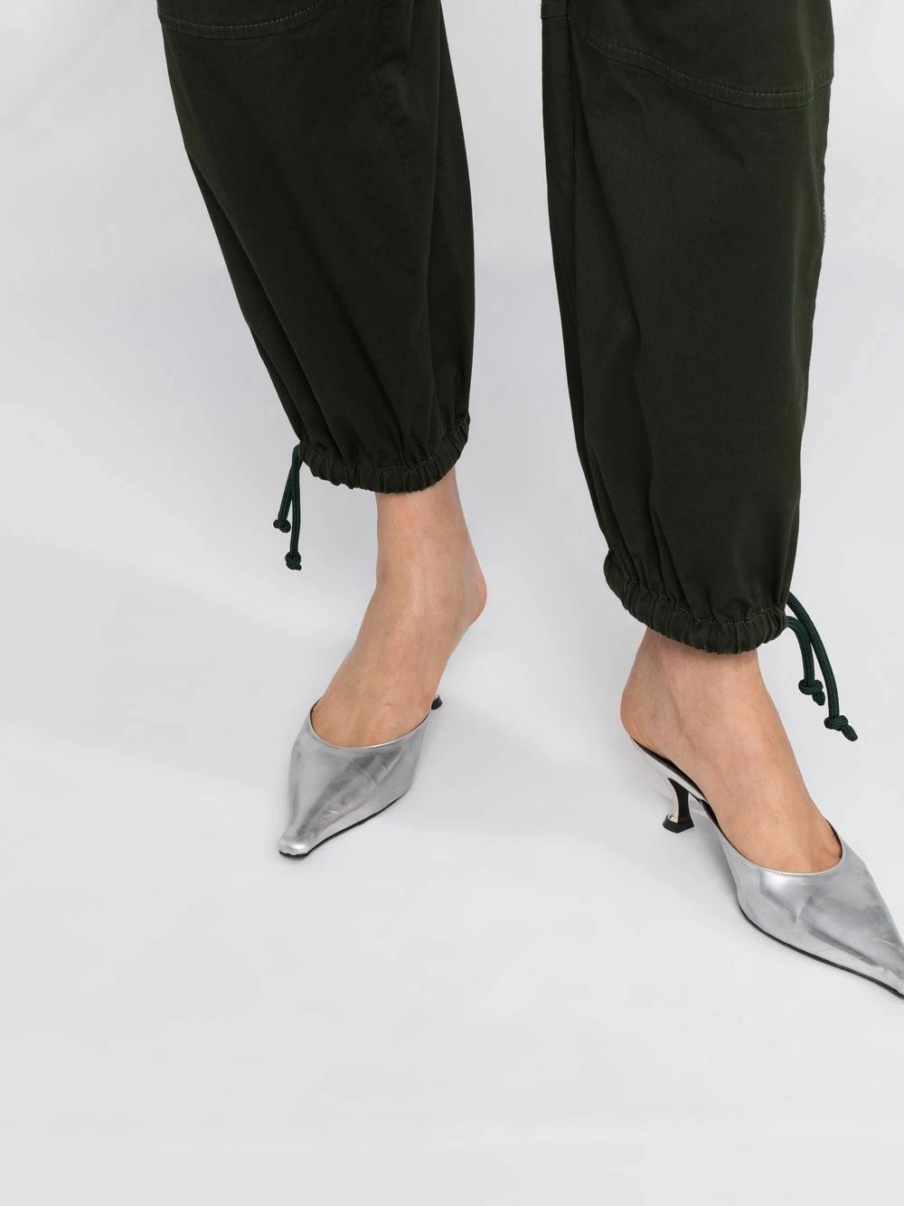 Dsquared2 Petit Prix Pantalon fuselé à taille haute pantalons fuselés femme 5 Dsquared2 pantalon fuselé à taille haute