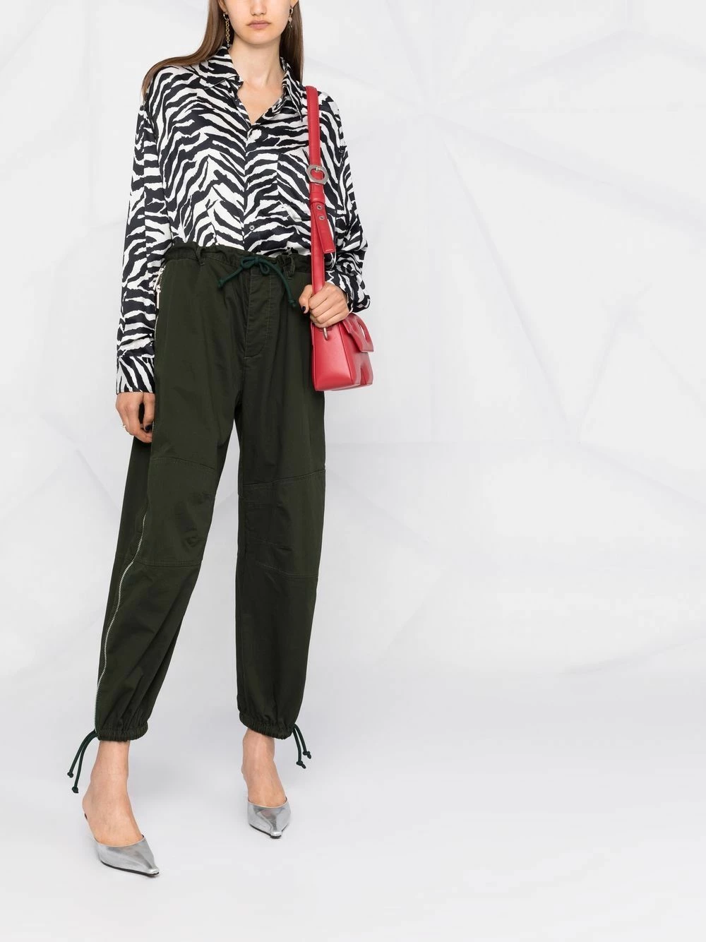 Dsquared2 Petit Prix Pantalon fuselé à taille haute pantalons fuselés femme 4 Dsquared2 pantalon fuselé à taille haute