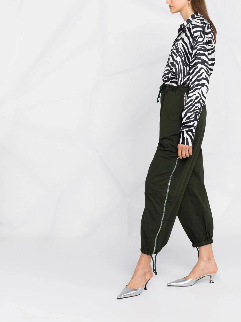 Dsquared2 Petit Prix Pantalon fuselé à taille haute pantalons fuselés femme 6 Dsquared2 pantalon fuselé à taille haute