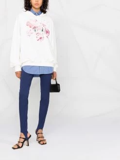 Dsquared2 legging fuseau à taille haute