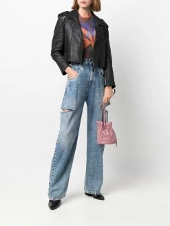 Dsquared2 sac seau à plaque logo