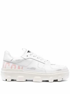 Dsquared2 baskets Icon en cuir