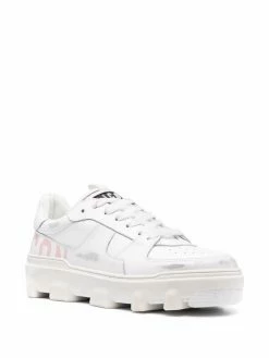 Dsquared2 baskets Icon en cuir