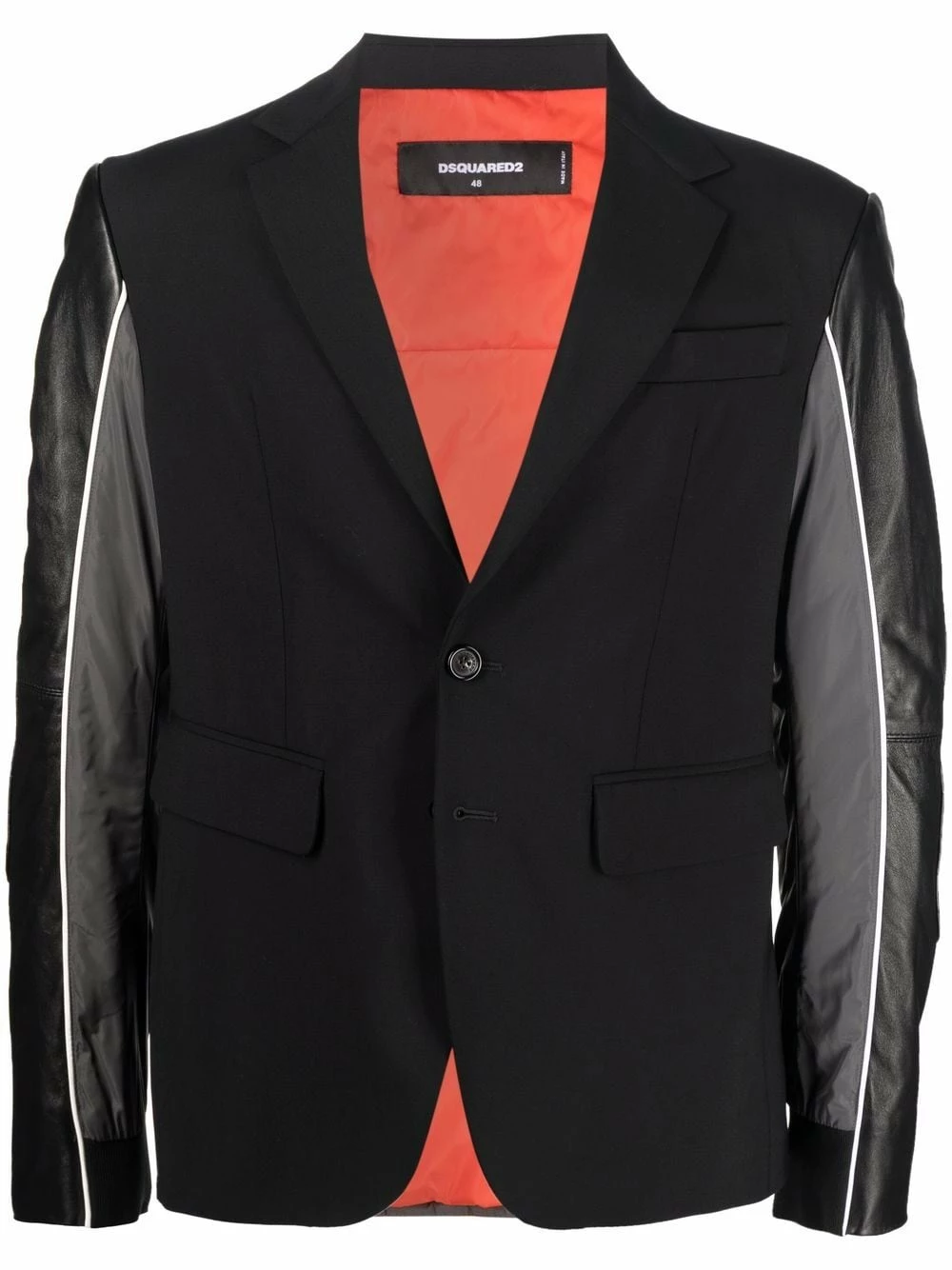 Prix Sympa Dsquared2 Veste à simple boutonnage blazers homme 3 Dsquared2 veste à simple boutonnage